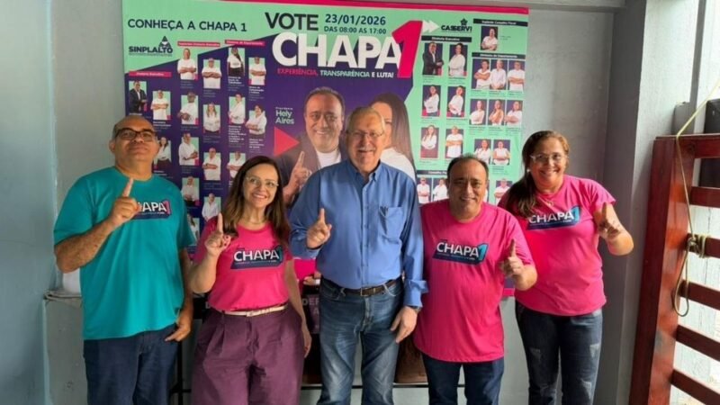 Chapa 1 vence eleição unificada do Sinplalto, Casservi e Cosprema em Araxá