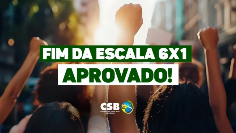 Vitória histórica! Senado aprova fim da escala 6×1 e redução da jornada de trabalho